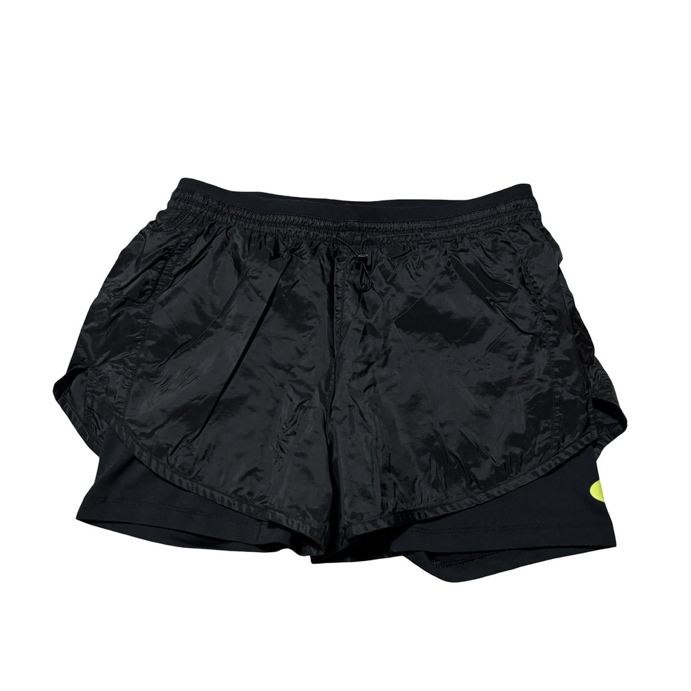 Nike Women's Athletic Running Gym Shorts Lined Black Size Small 28 x‎ 3